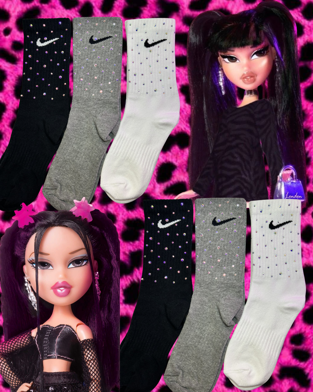 Bling Socks - Long Crew