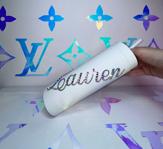 Bling Cup 16oz - Rainbow Sparkle