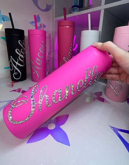 Bling Cup 16oz - Rainbow Sparkle