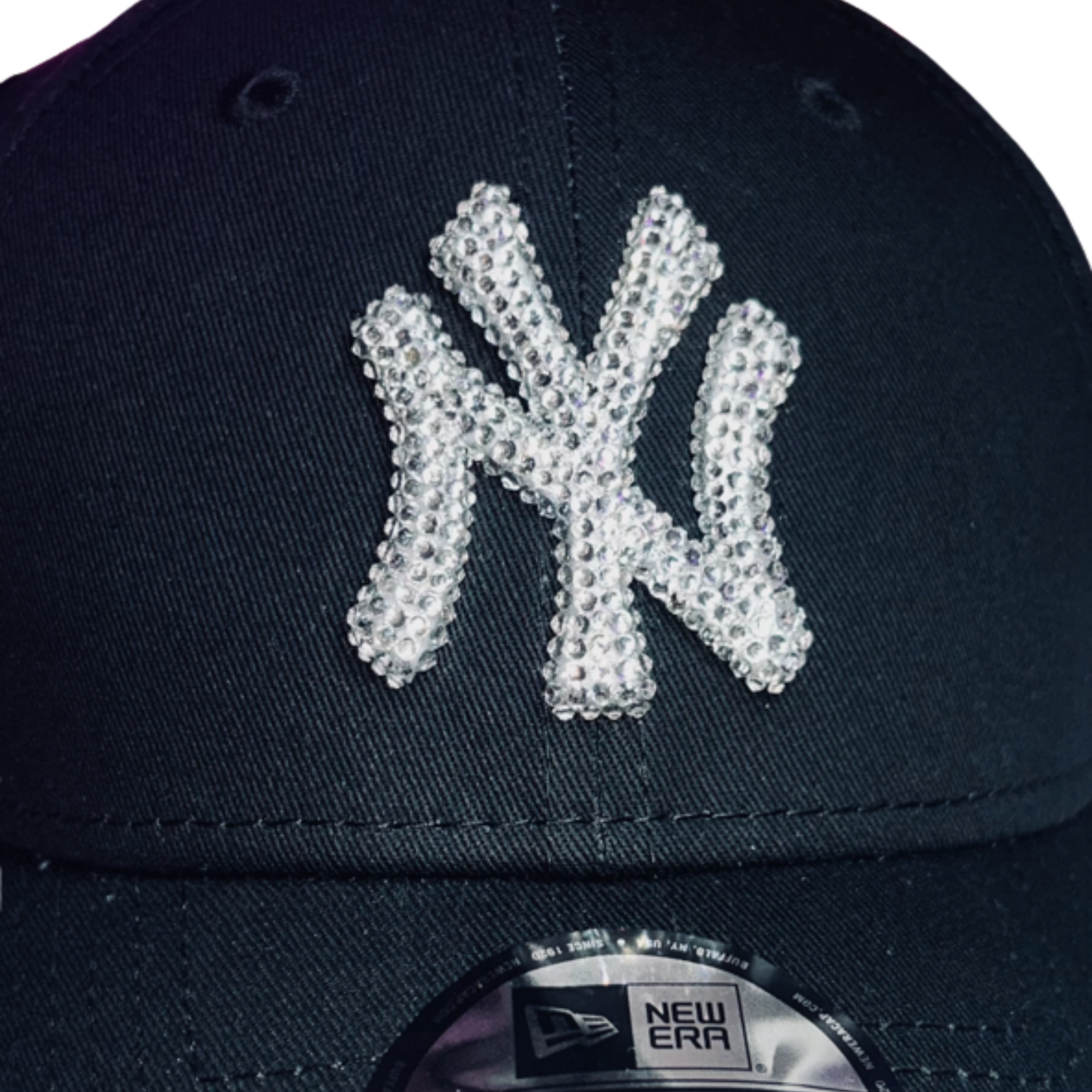 NEW ERA 9FORTY BLING LOGO BLACK CAP