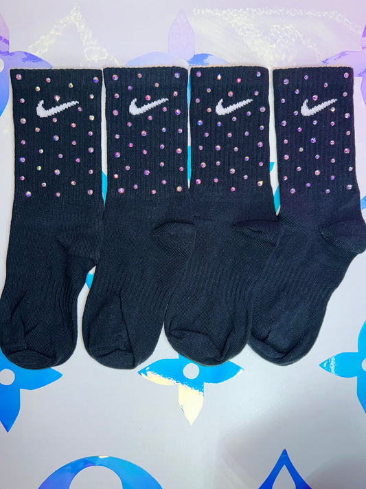 Crew Socks - Rainbow Sparkle