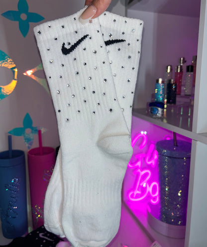 Crew Socks - Diamond Sparkle