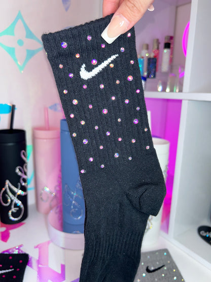 Crew Socks - Rainbow Sparkle