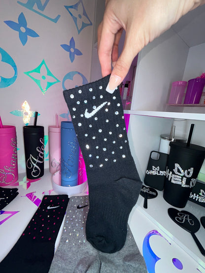 Crew Socks - Diamond Sparkle
