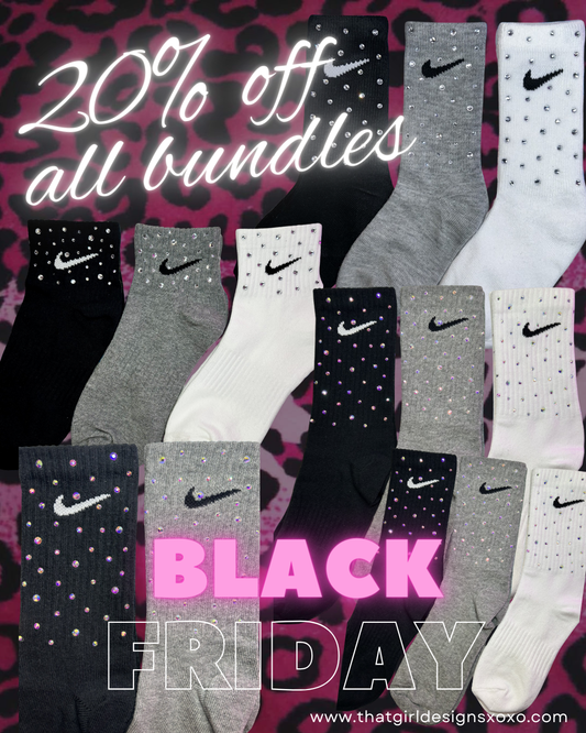 Ankle Socks - Rainbow Sparkle ☆ 3 Pairs ☆