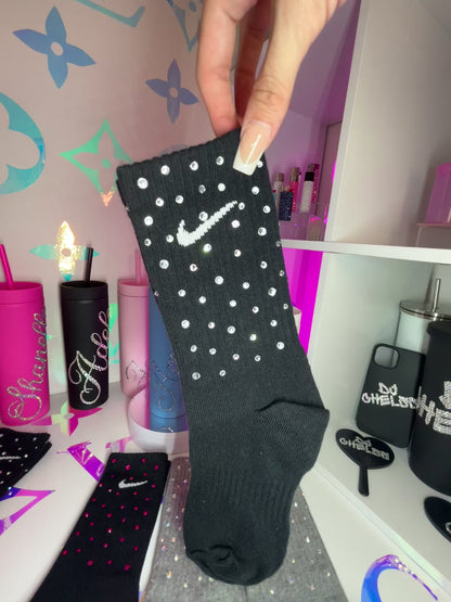 Crew Socks - Diamond Sparkle