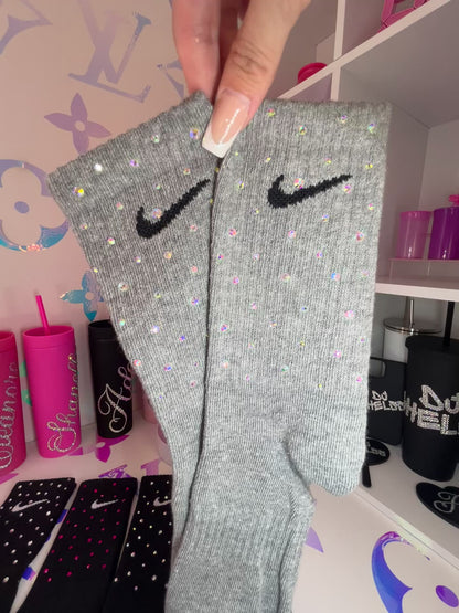 Crew Socks - Rainbow Sparkle