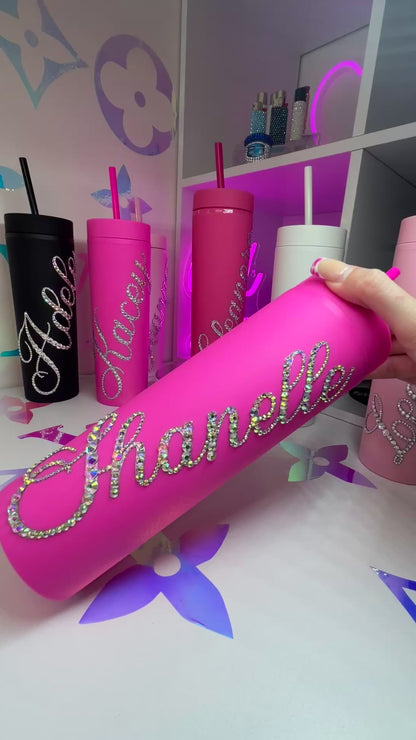 Bling Cup 16oz - Rainbow Sparkle