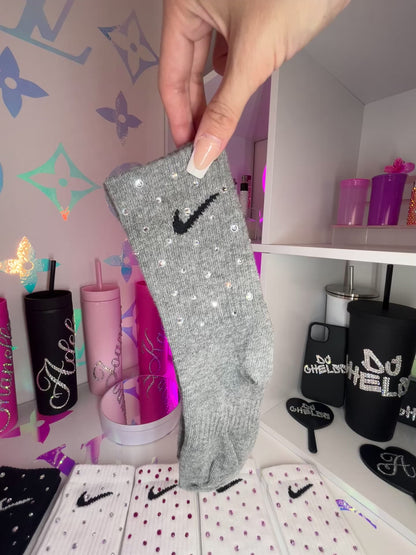 Crew Socks - Diamond Sparkle