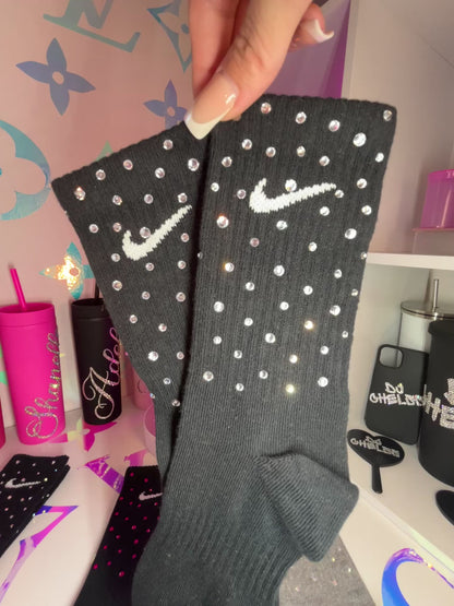 Crew Socks - Diamond Sparkle