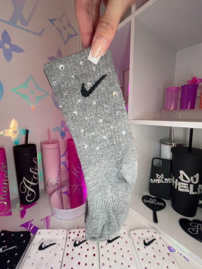 Crew Socks - Diamond Sparkle