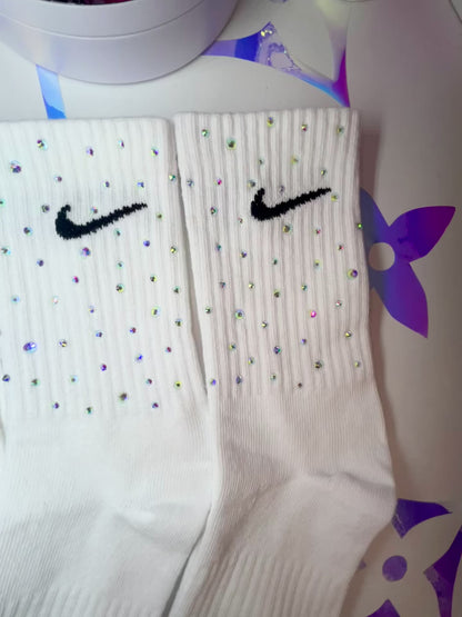 Crew Socks - Rainbow Sparkle