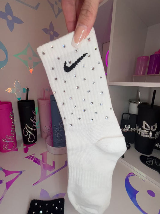 Crew Socks - Diamond Sparkle