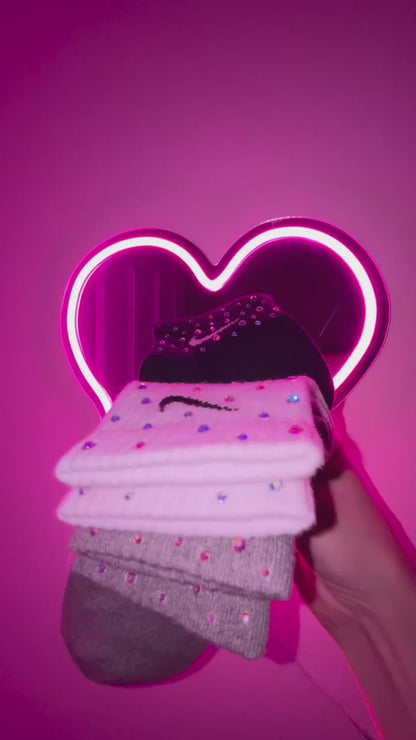 Ankle Socks - Rainbow Sparkle ☆ 3 Pairs ☆