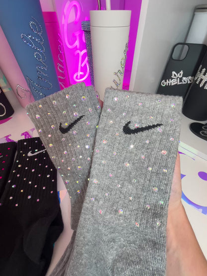 Crew Socks - Rainbow Sparkle