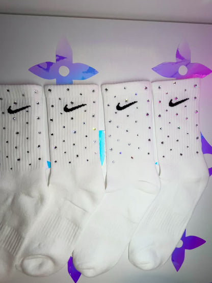 Crew Socks - Diamond Sparkle